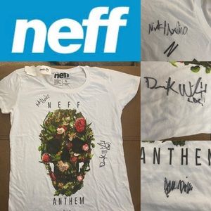 NEFF Surf Team Autographed t-shirt.